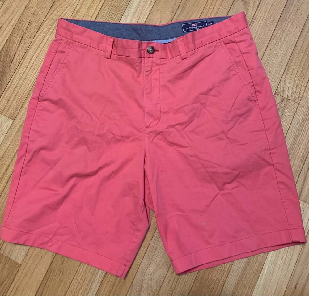 Vineyard Vines Breaker Short Size 36 Pink